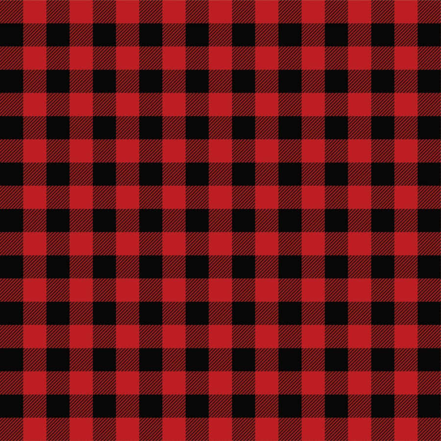 Black Red Plaid Fabric, Wallpaper and Home Decor