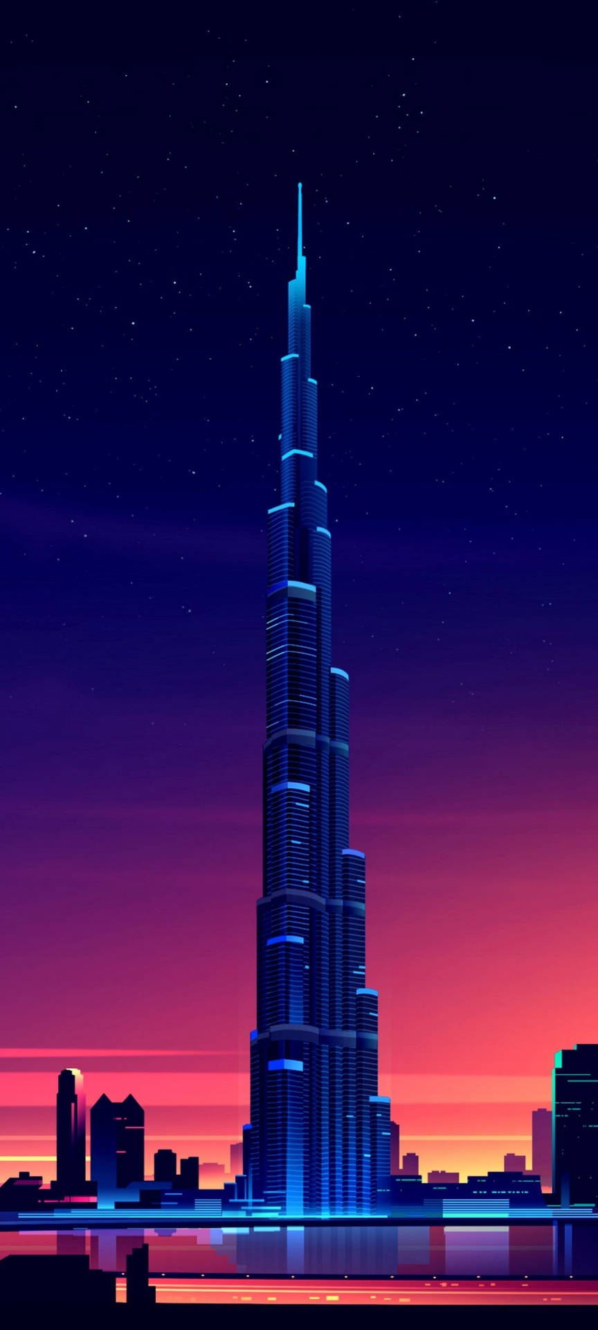 Burj Khalifa Hintergrund