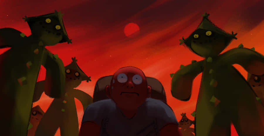 Cacturne Bakgrunnsbildet