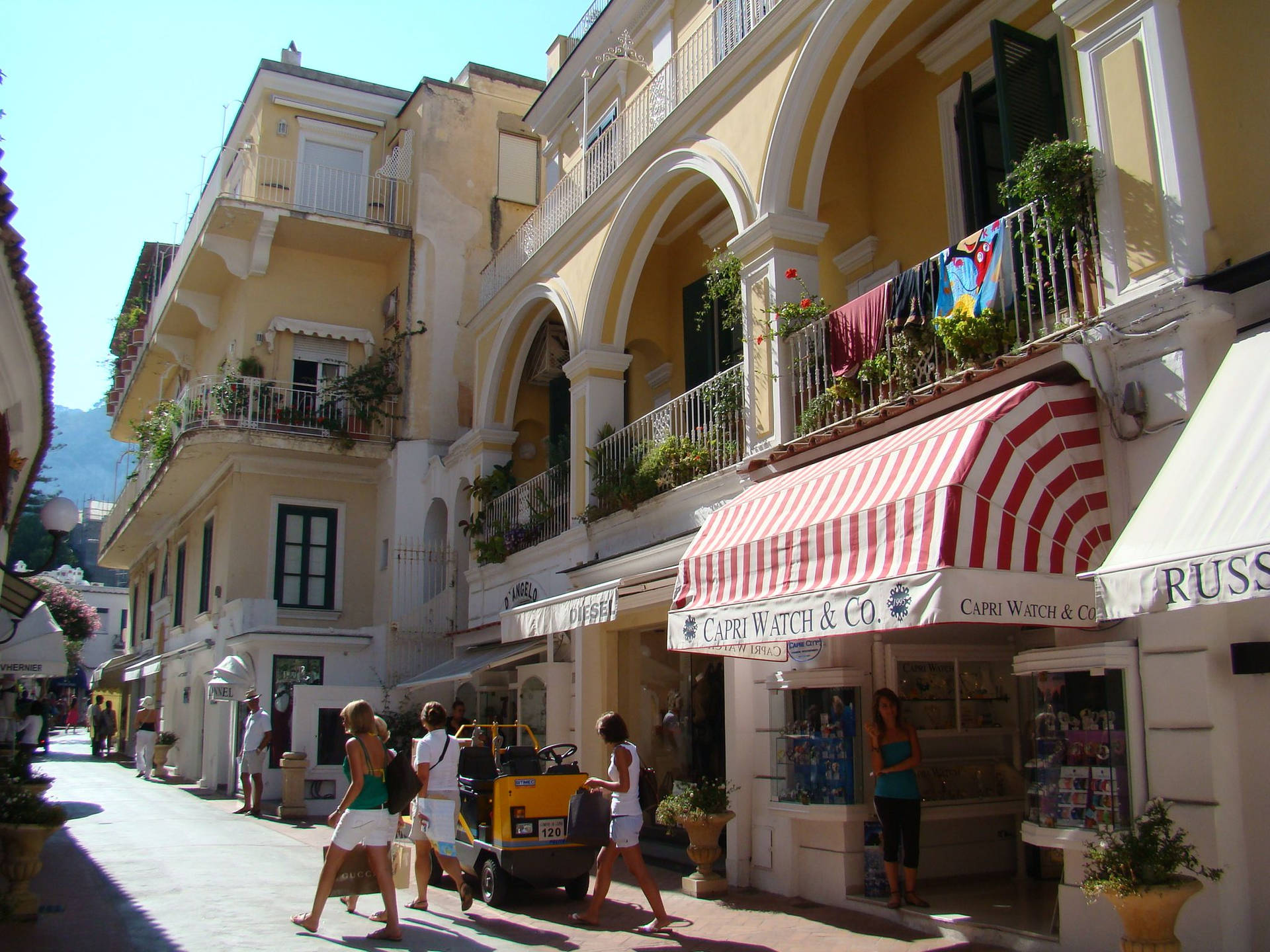 Capri Hintergrund