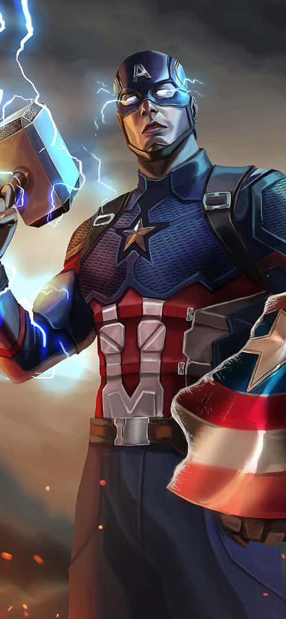 Captain America Android Achtergrond