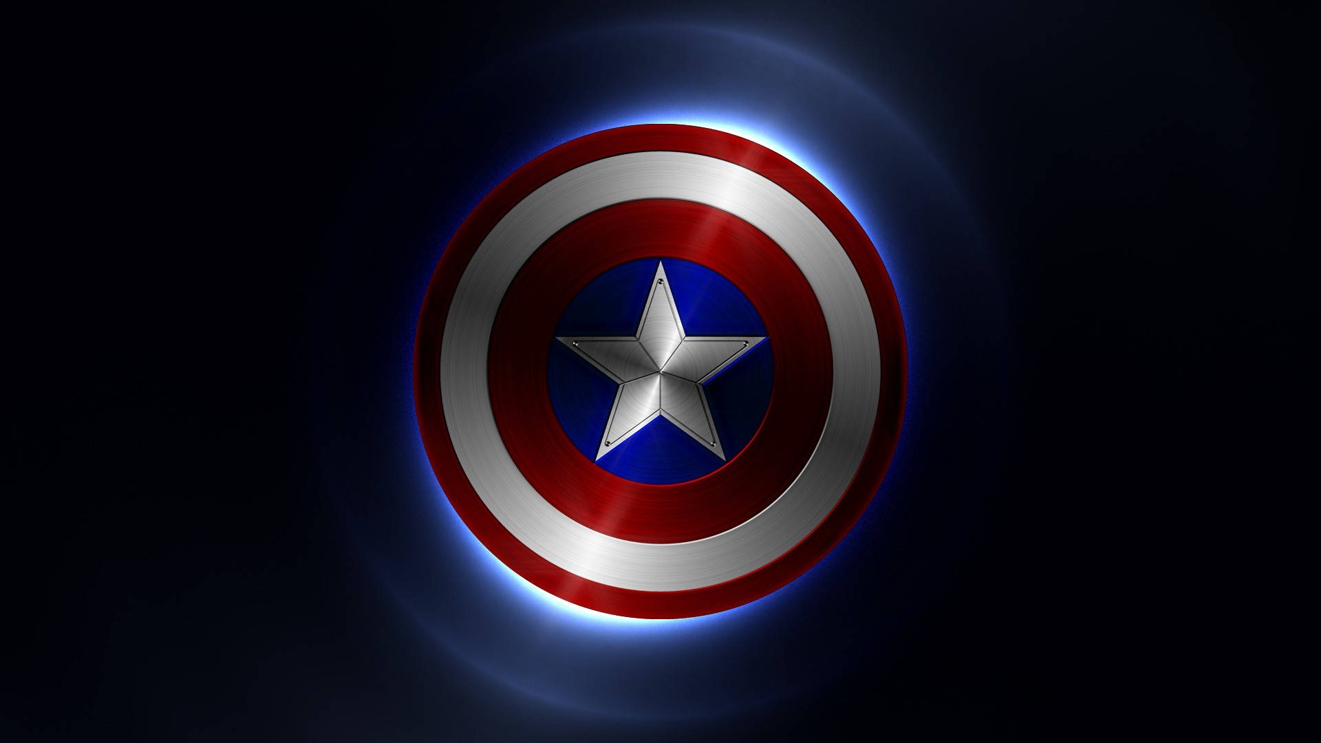 Captain America Shield Background Wallpaper