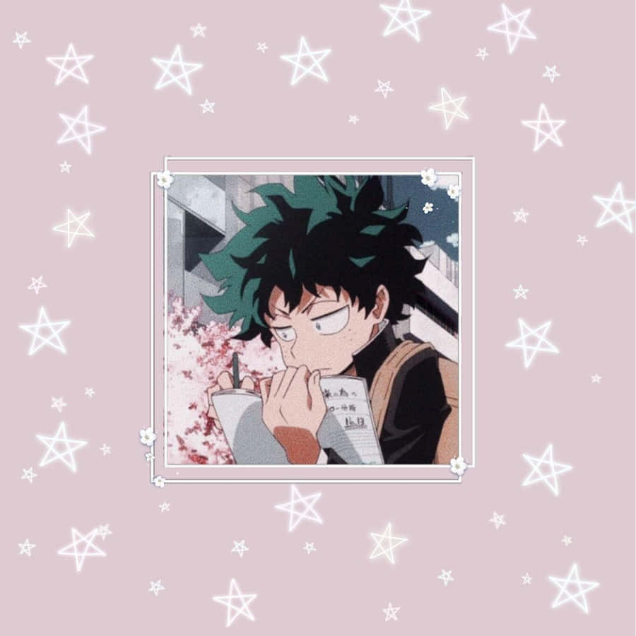 Carino Deku Estetico Sfondo