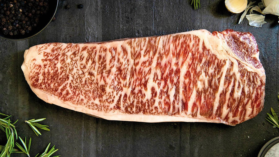 Carne Bovina De Kobe Papel de Parede