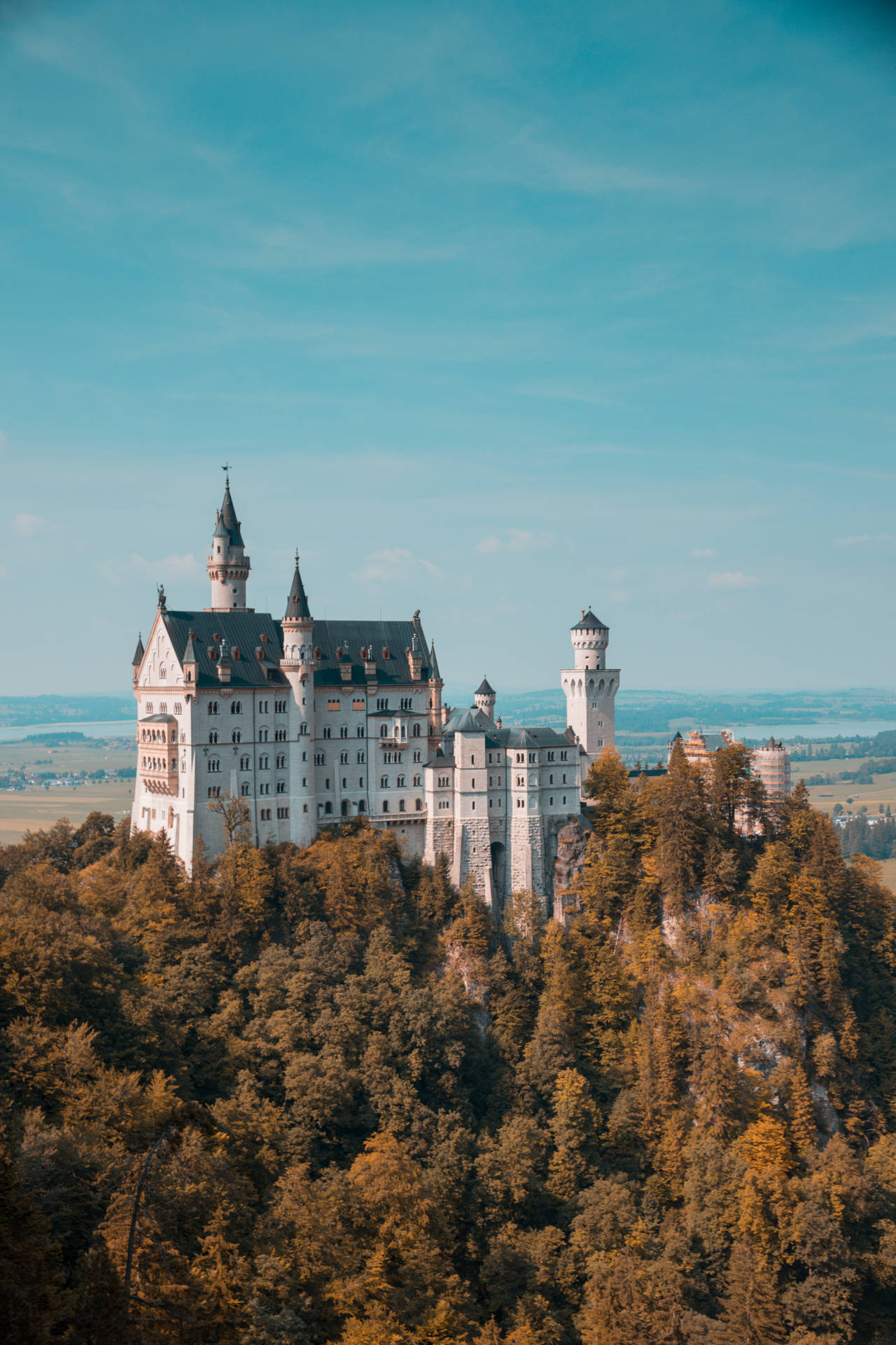 Castello Di Neuschwanstein Sfondo