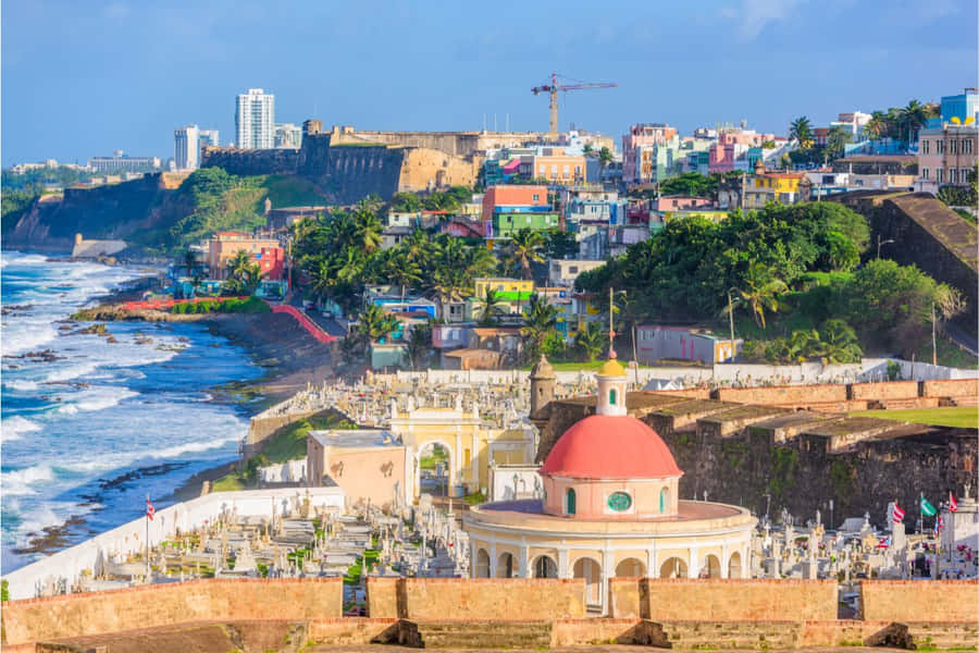 Castillo San Felipe Del Morro Bakgrunnsbildet