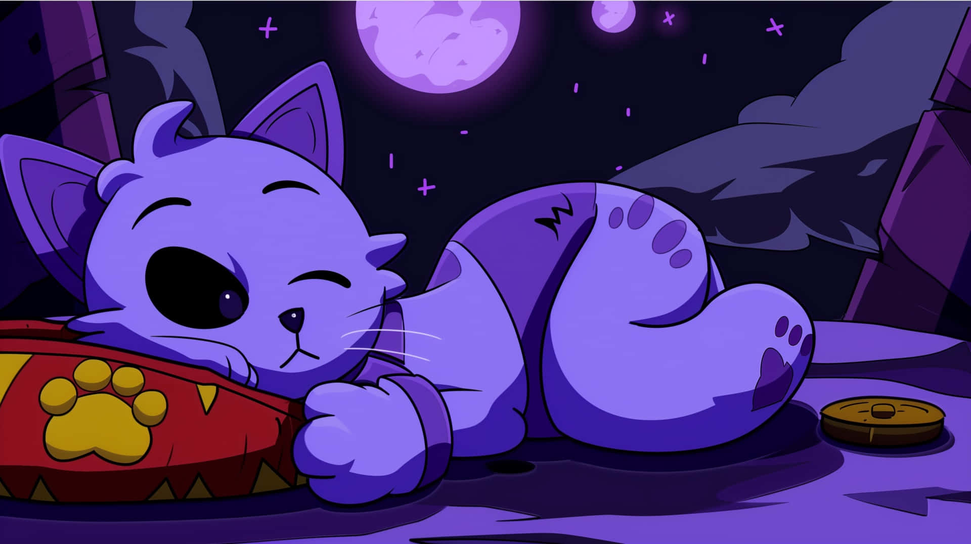 Catnap Wallpaper