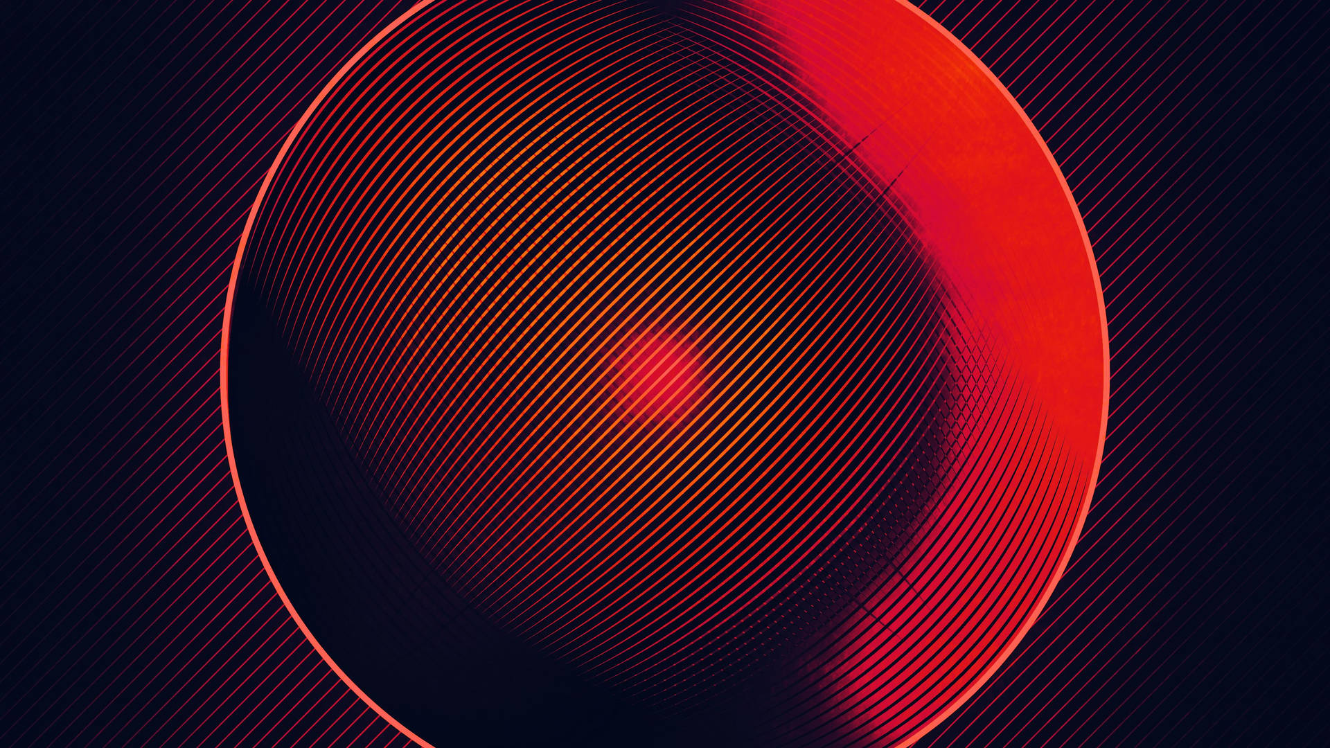 Cerchio Rosso Sfondo