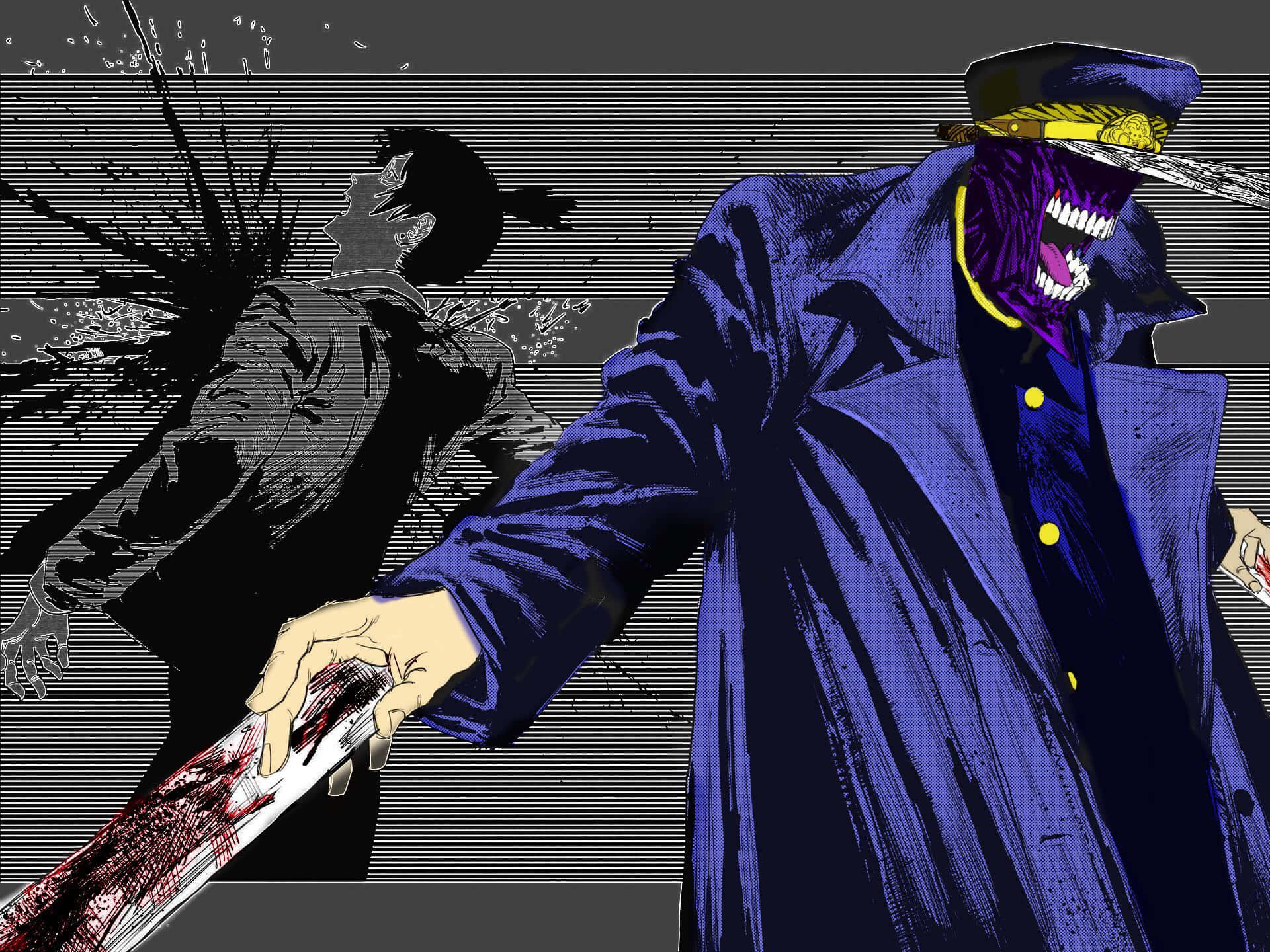 Chainsaw Man Katana Man Fondo de pantalla