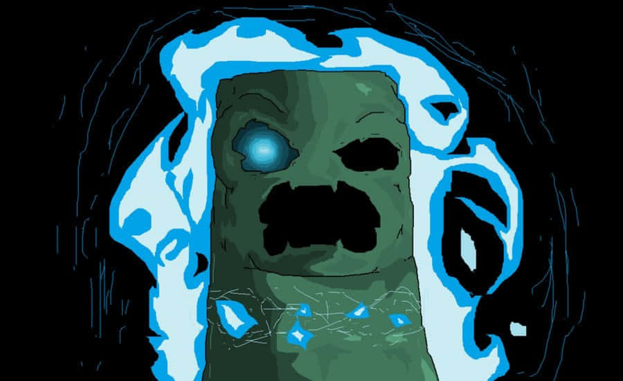 Charged Creeper Wallpaper