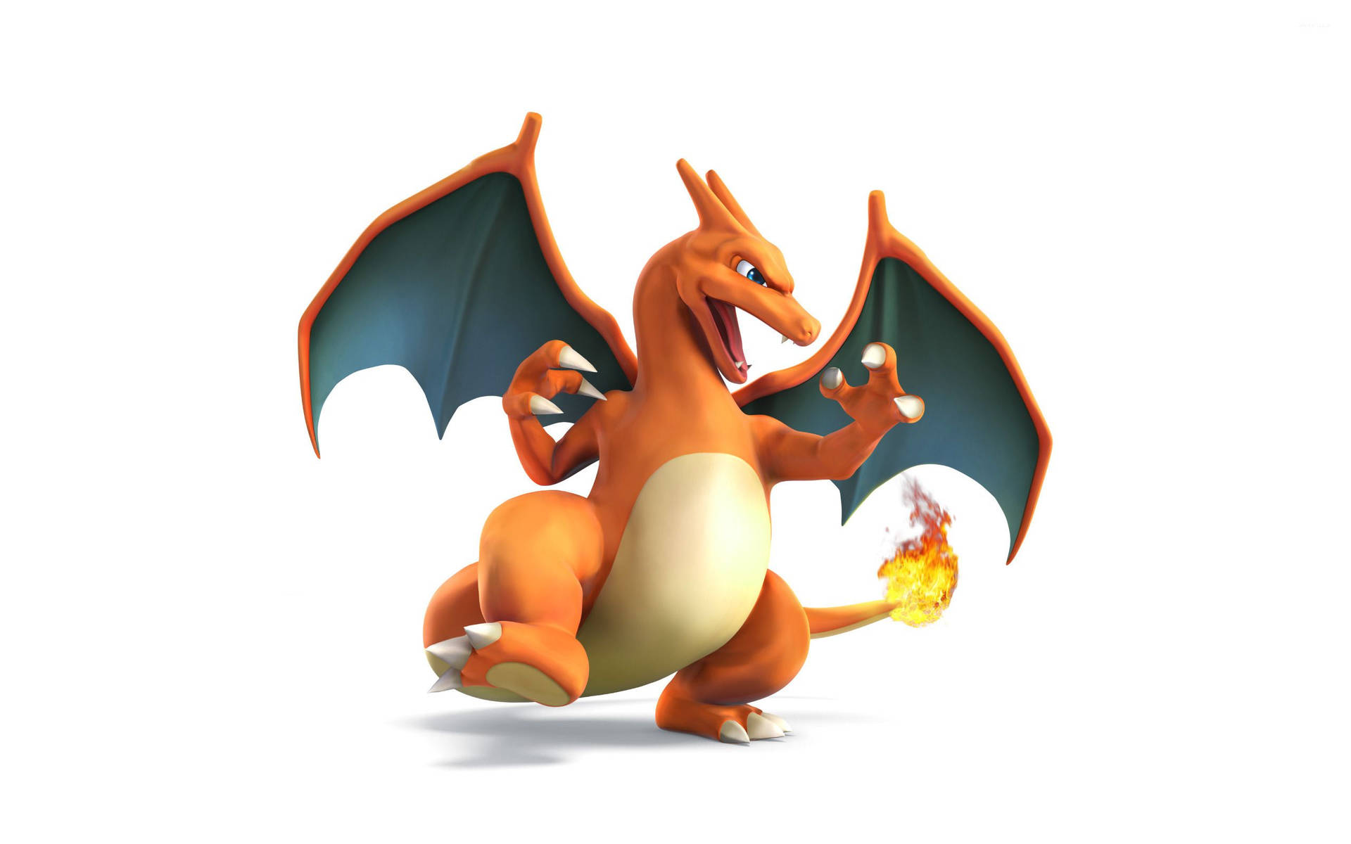 Ash's Charizard using Wing Attack by Pokemonsketchartist on DeviantArt