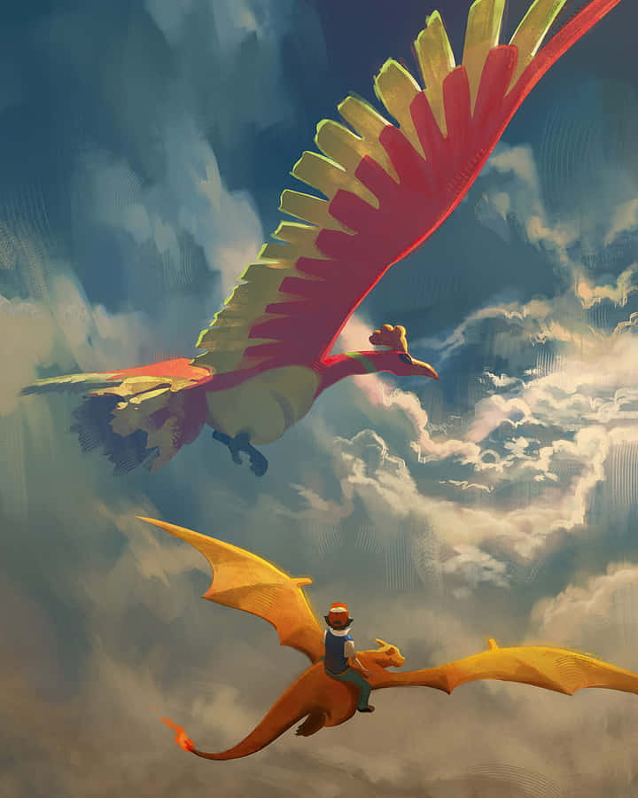 Charizard Bakgrunnsbildet