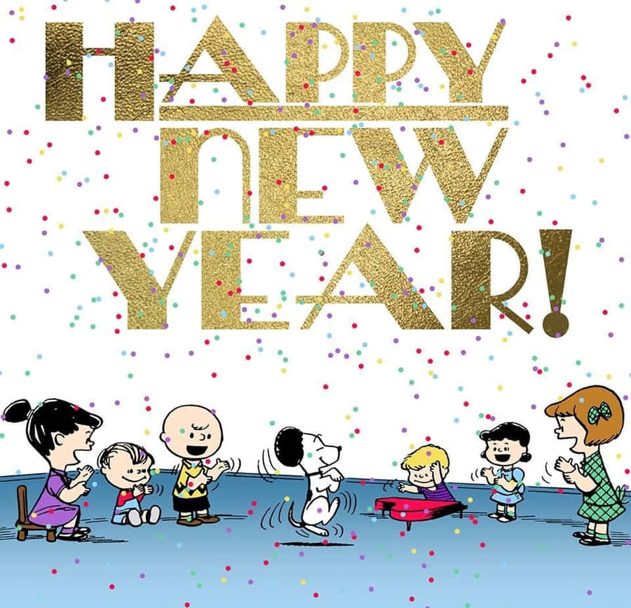 Charlie Brown New Year Wallpaper