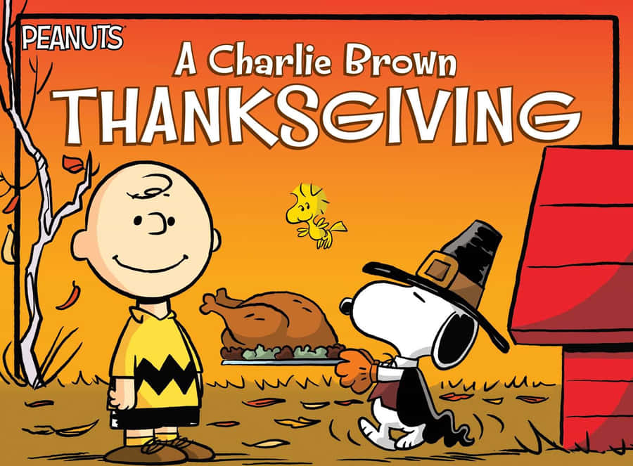 Charlie Brown Thanksgiving Background Wallpaper