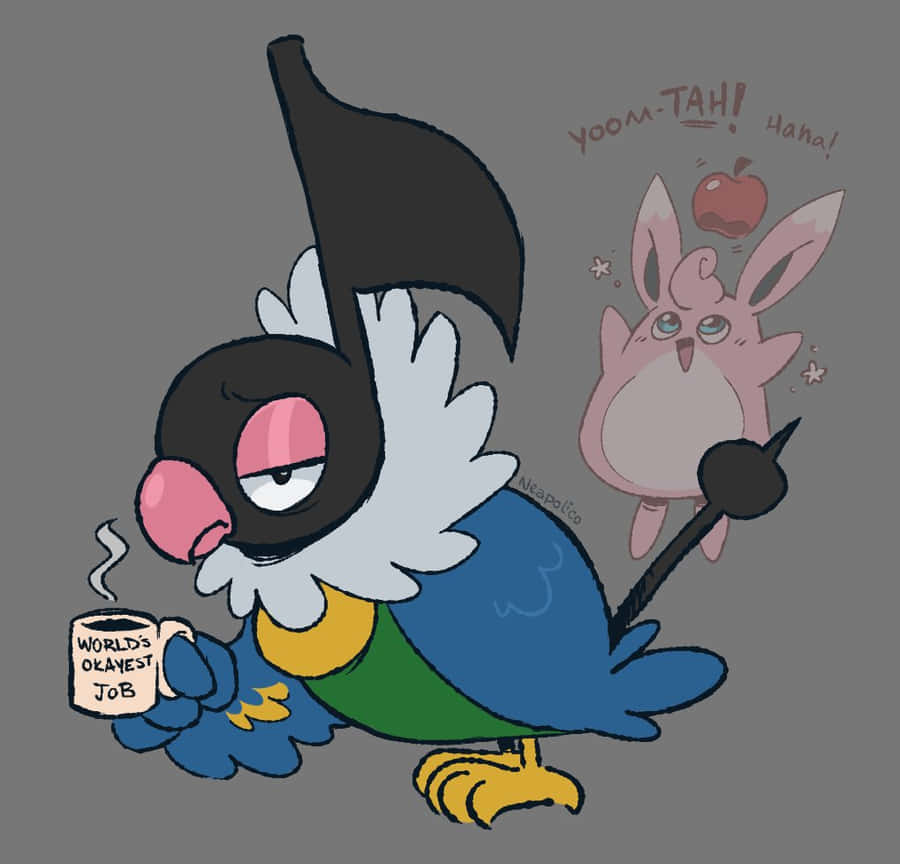 Chatot Wallpaper