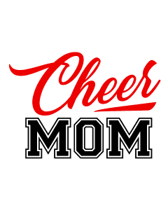 Cheer Mom Free Svg SVG