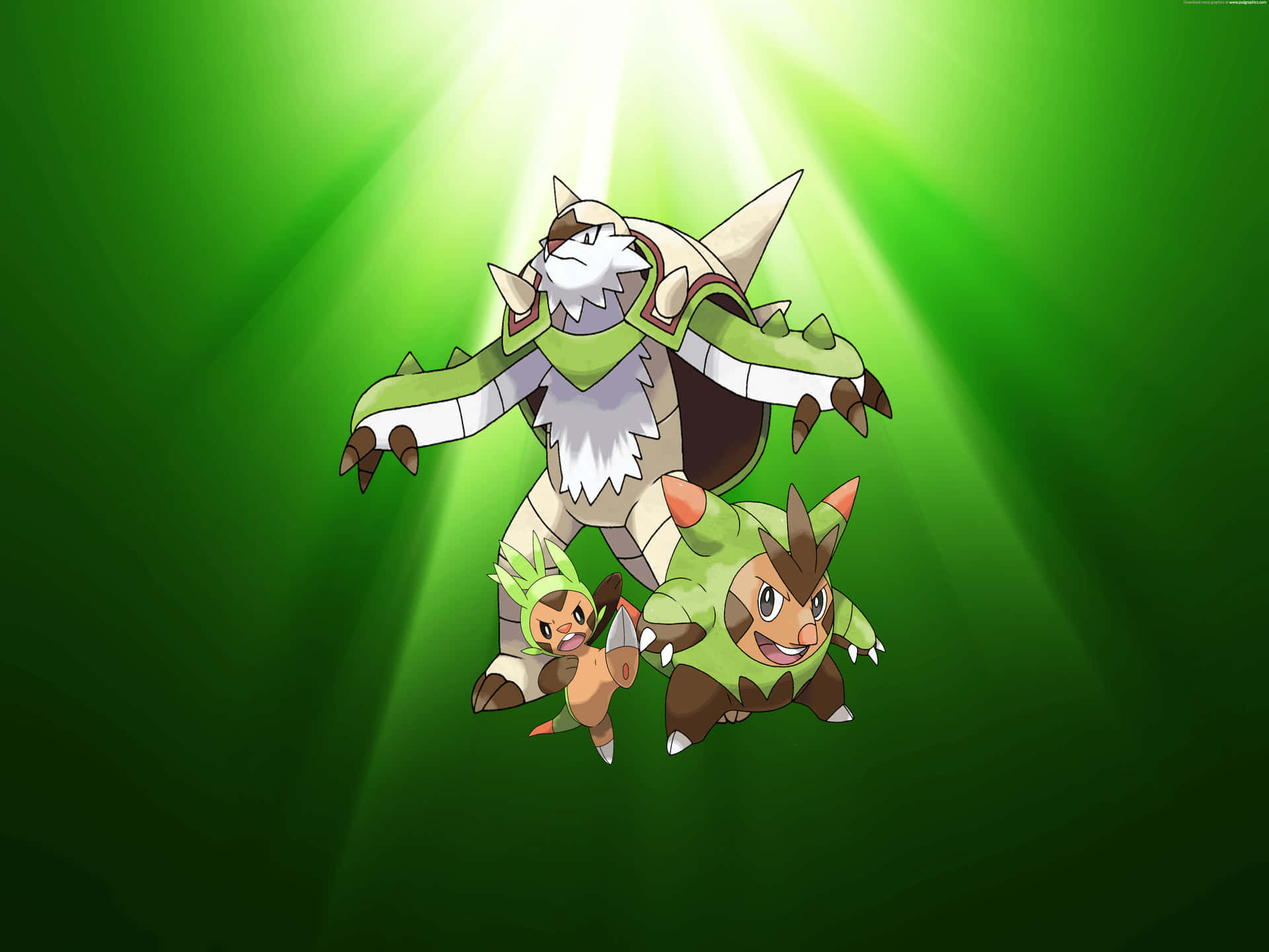 Chespin Fond d'écran