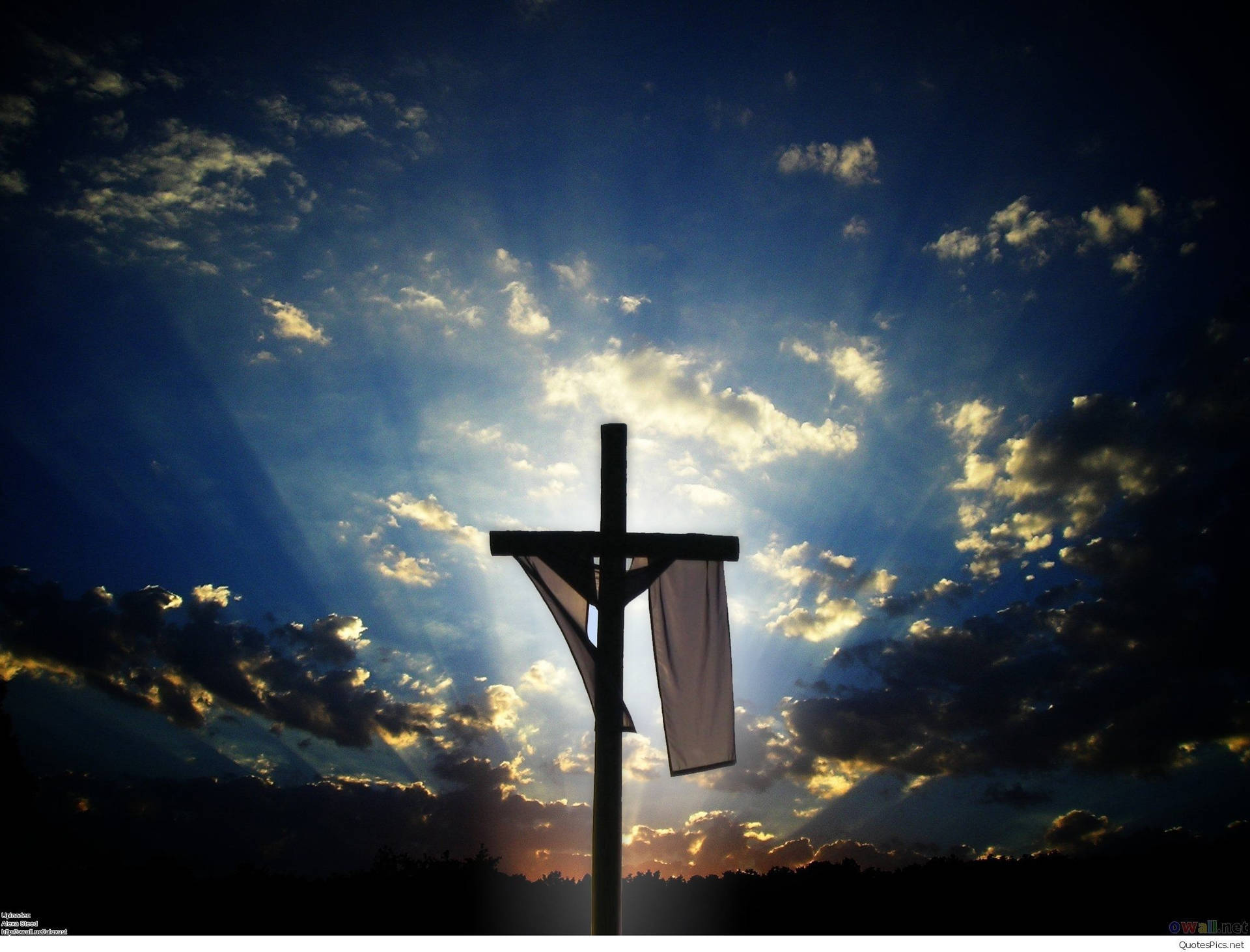 Christian Cross Hintergrund