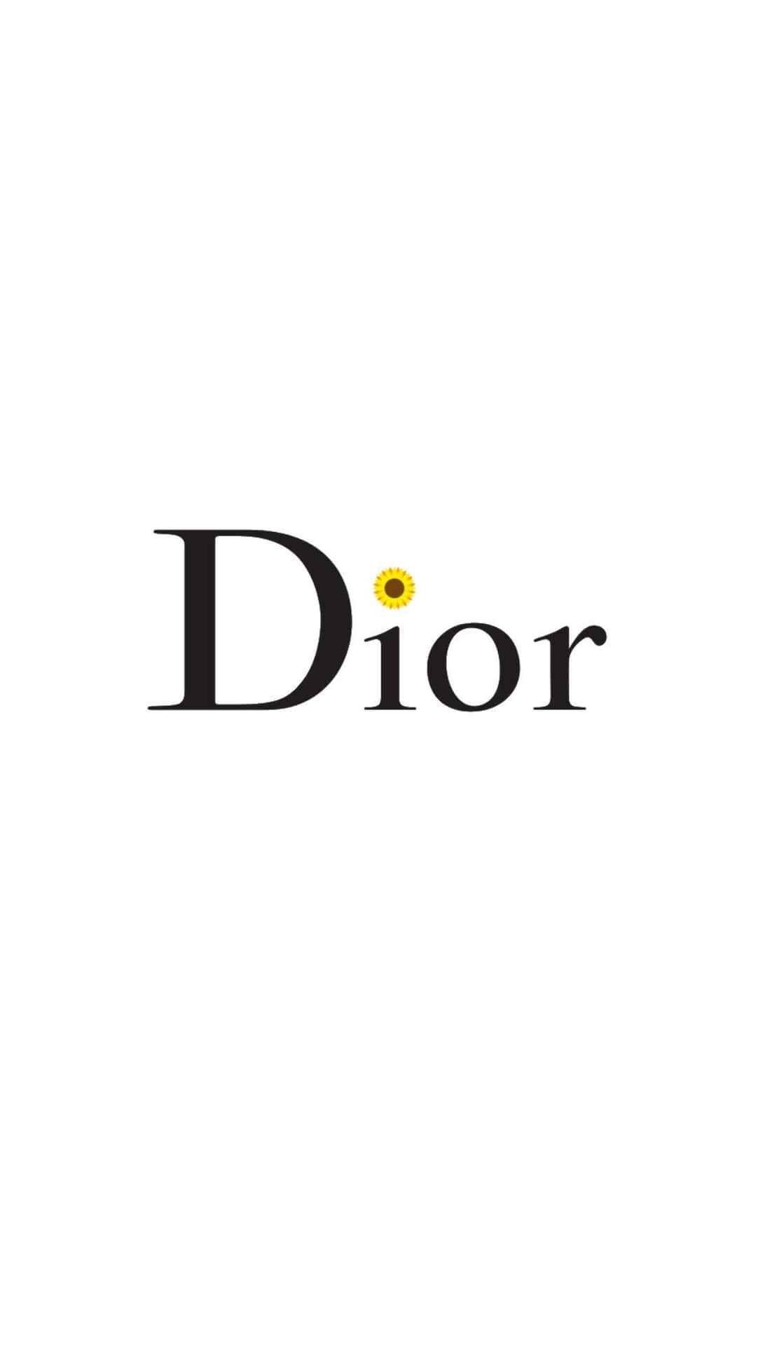 Christian Dior Logo Achtergrond