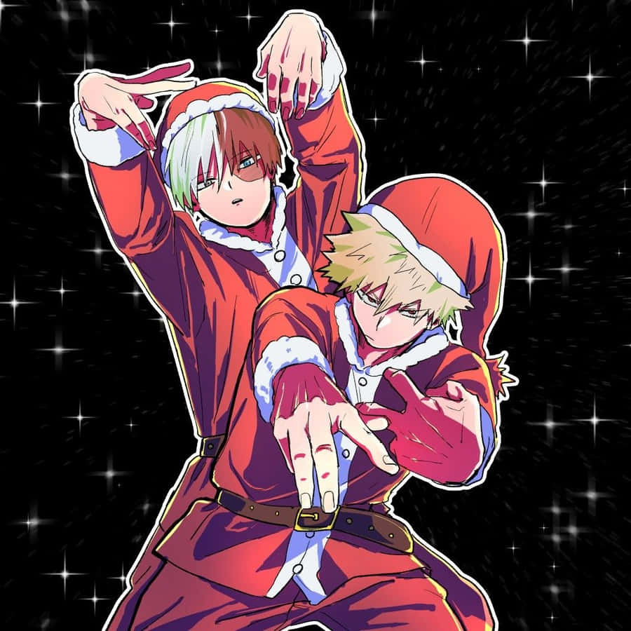 Christmas Anime Boys Wallpaper