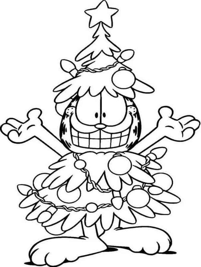Christmas Coloring Picture Wallpaper