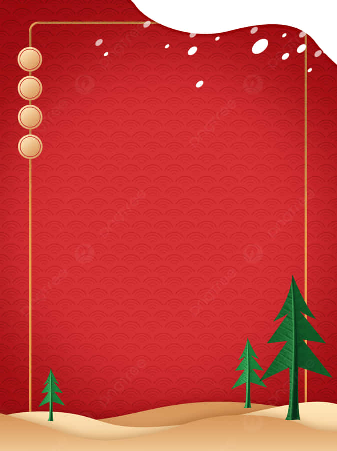 Christmas Invitation Background Wallpaper