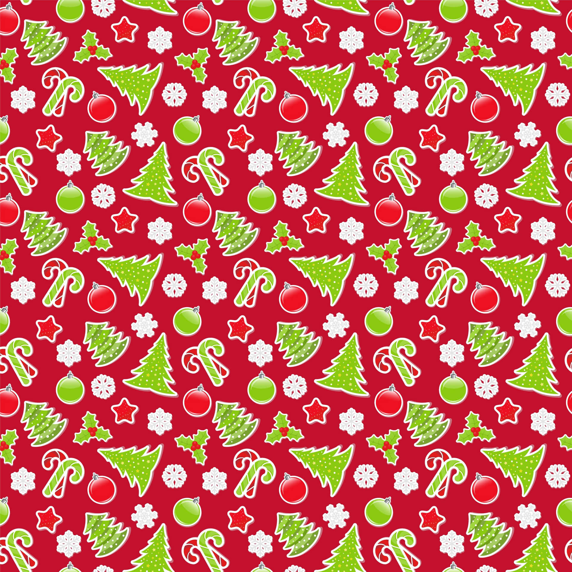 Christmas Pattern Achtergrond