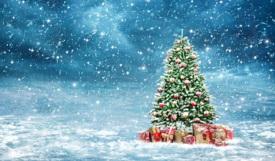 Christmas Snow Pictures Wallpaper