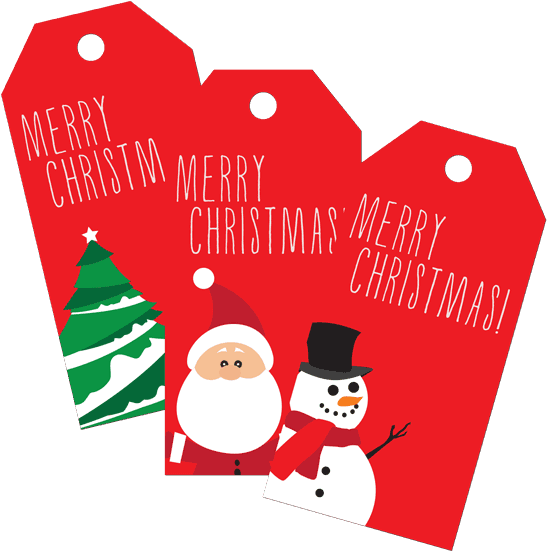 Christmas Tag Svg SVG