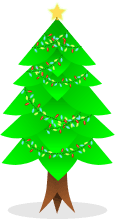 Christmas Tree Free Svg SVG