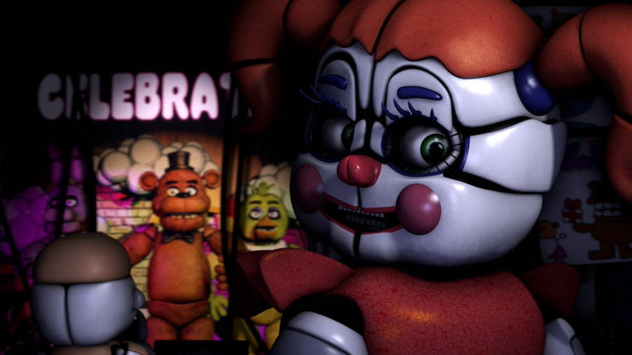 Circus Baby Achtergrond