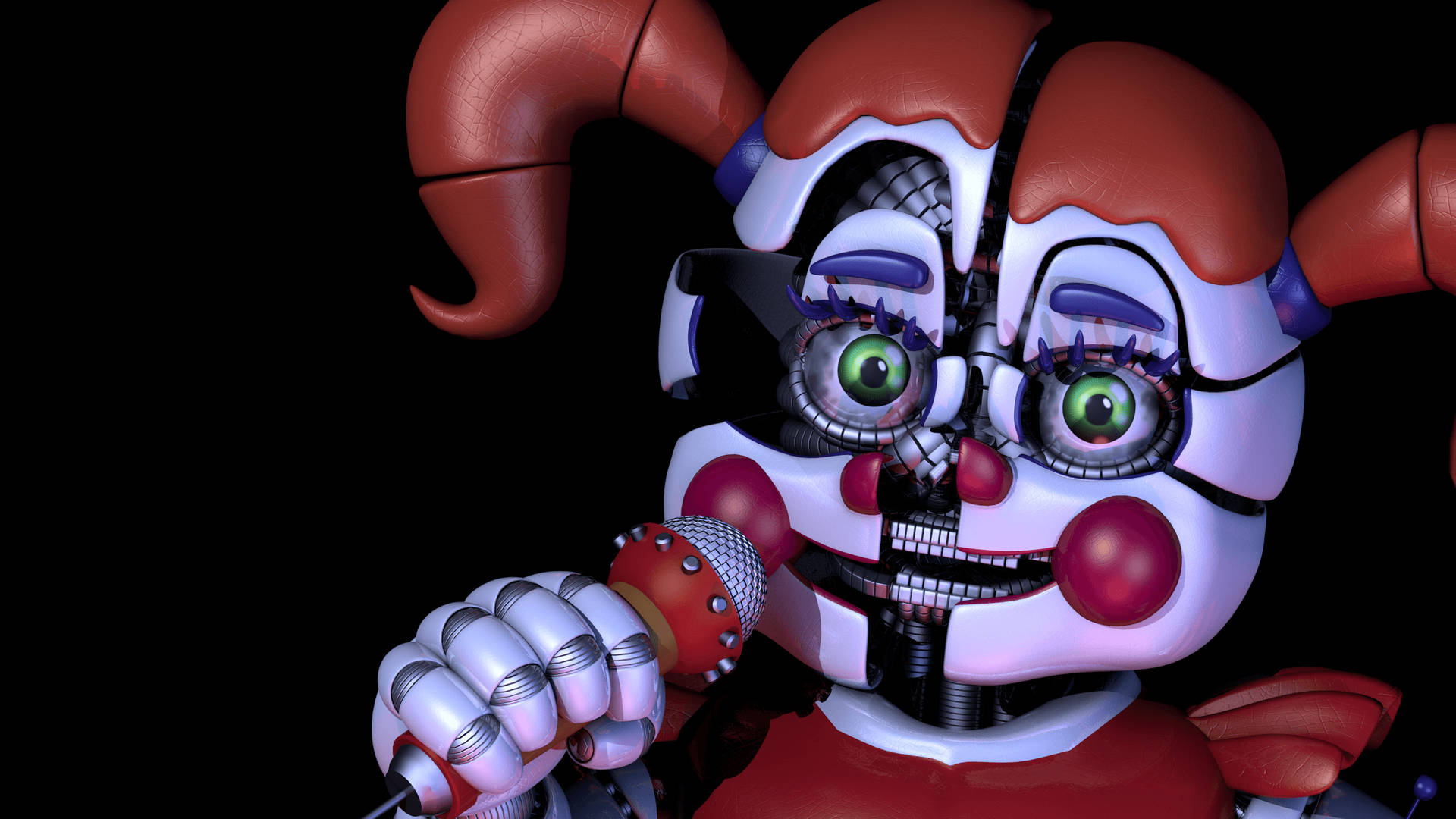 Circus Baby Background Wallpaper