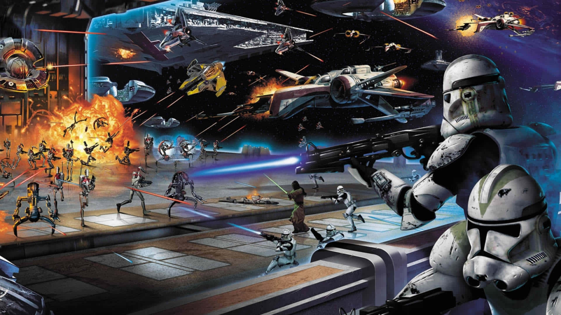 Clone Wars Background Wallpaper
