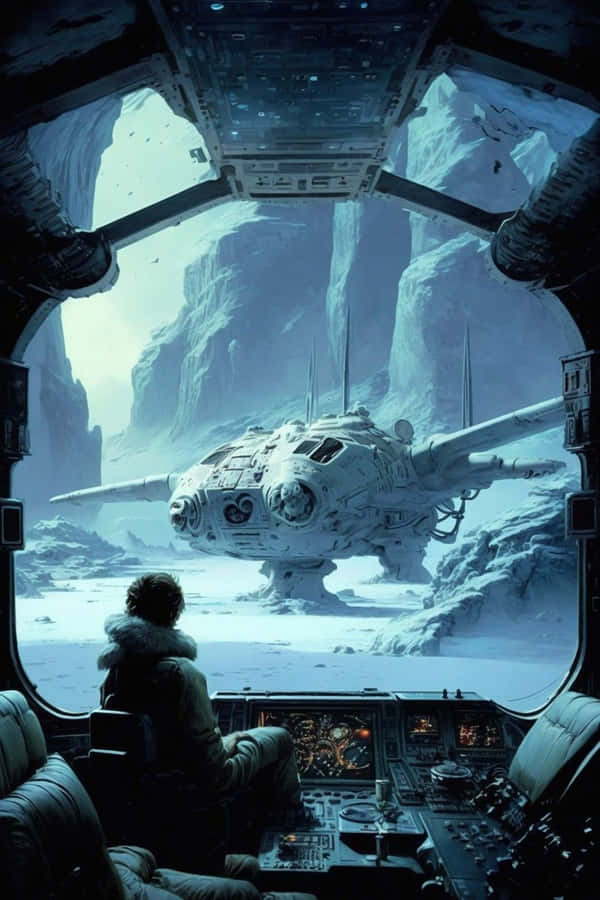 Cockpit De Vaisseau Spatial Fond d'écran