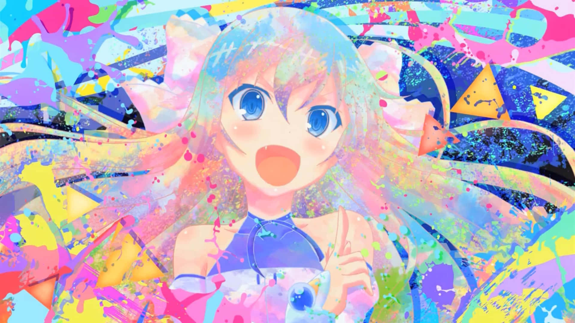 Colorful Anime Wallpaper