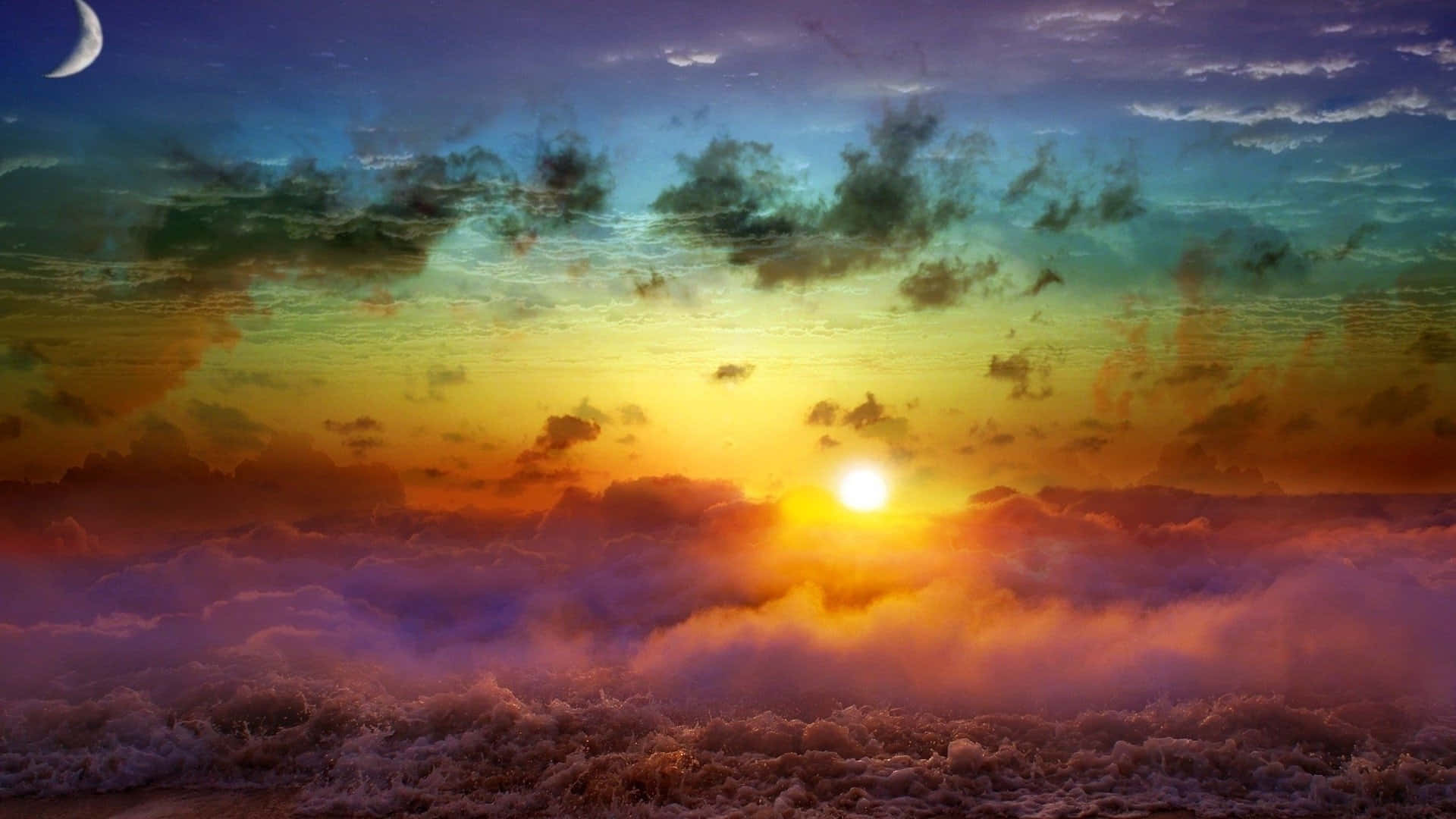 Colorful Sky Pictures Wallpaper