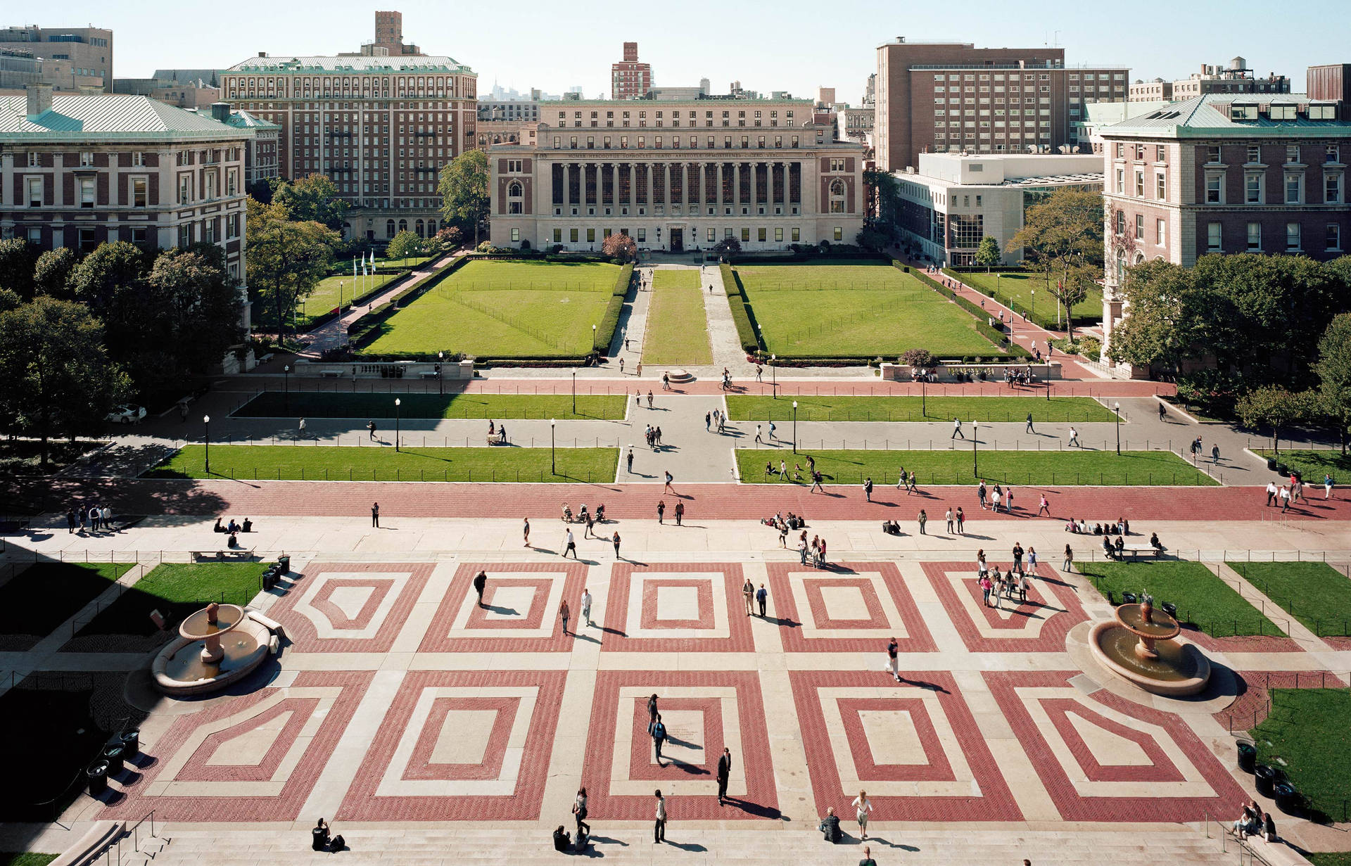 Columbia University Bakgrunnsbildet