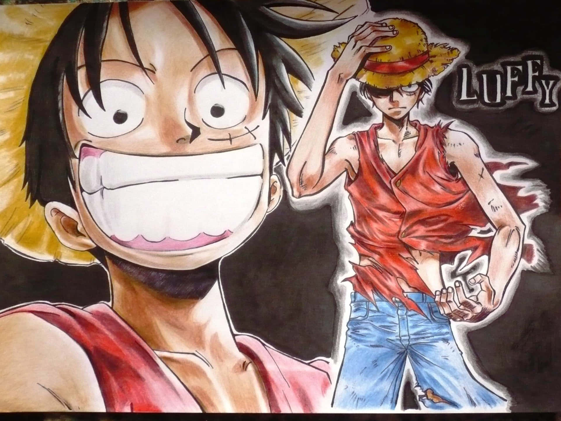 Cool Luffy Taustakuva