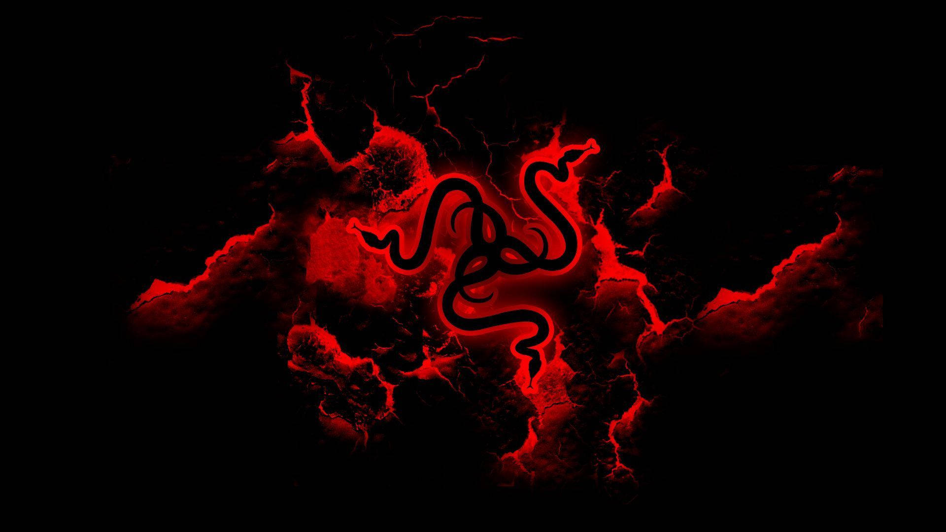 Cool Red And Black Background Wallpaper