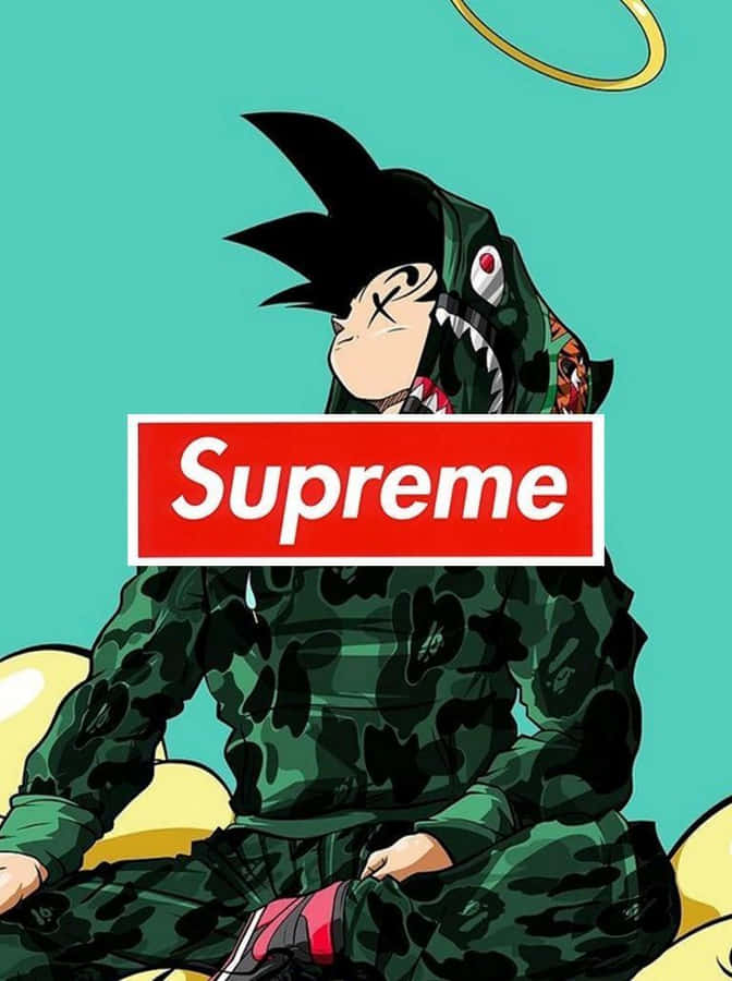 Supreme Anime Goku Wallpaper Download | MobCup