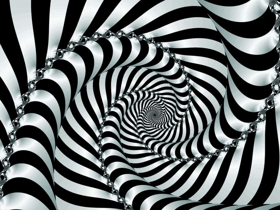 Coola Optiska Illusioner Wallpaper