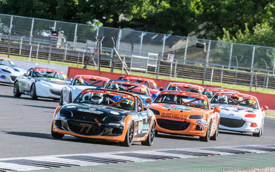 Course De Voiture Fond d'écran