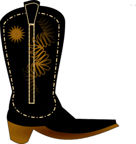 Cowboy Boots Svg SVG