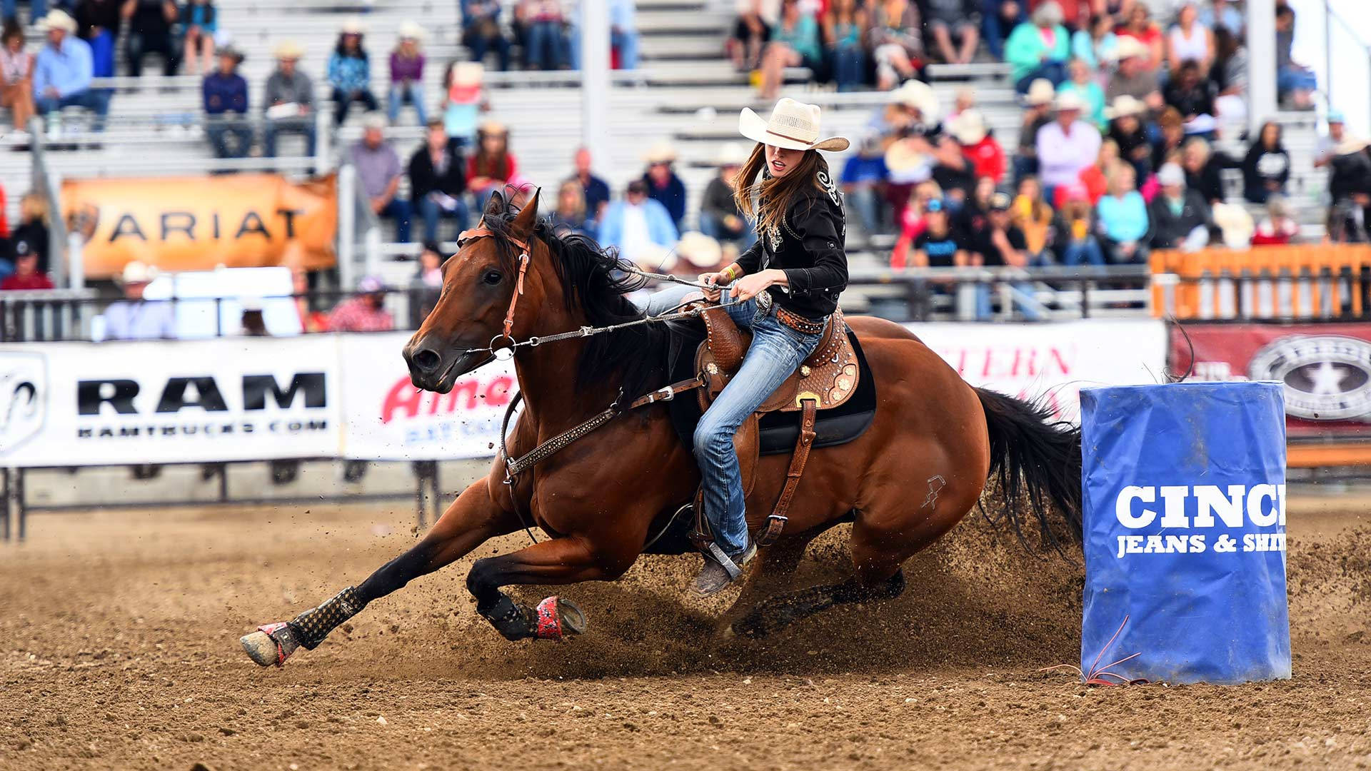 Cowgirl Bakgrunnsbildet