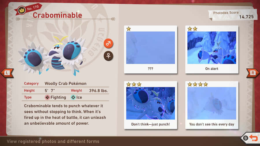 Crabominable Bakgrunnsbildet