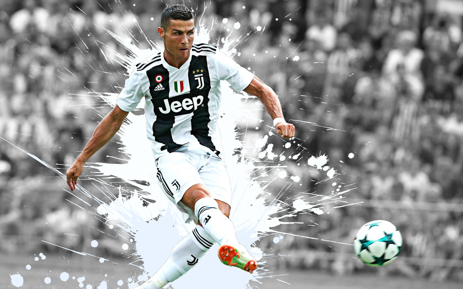 Wallpaper Juventus  Cristiano Ronaldo mobile wallpaper SHARE   Facebook