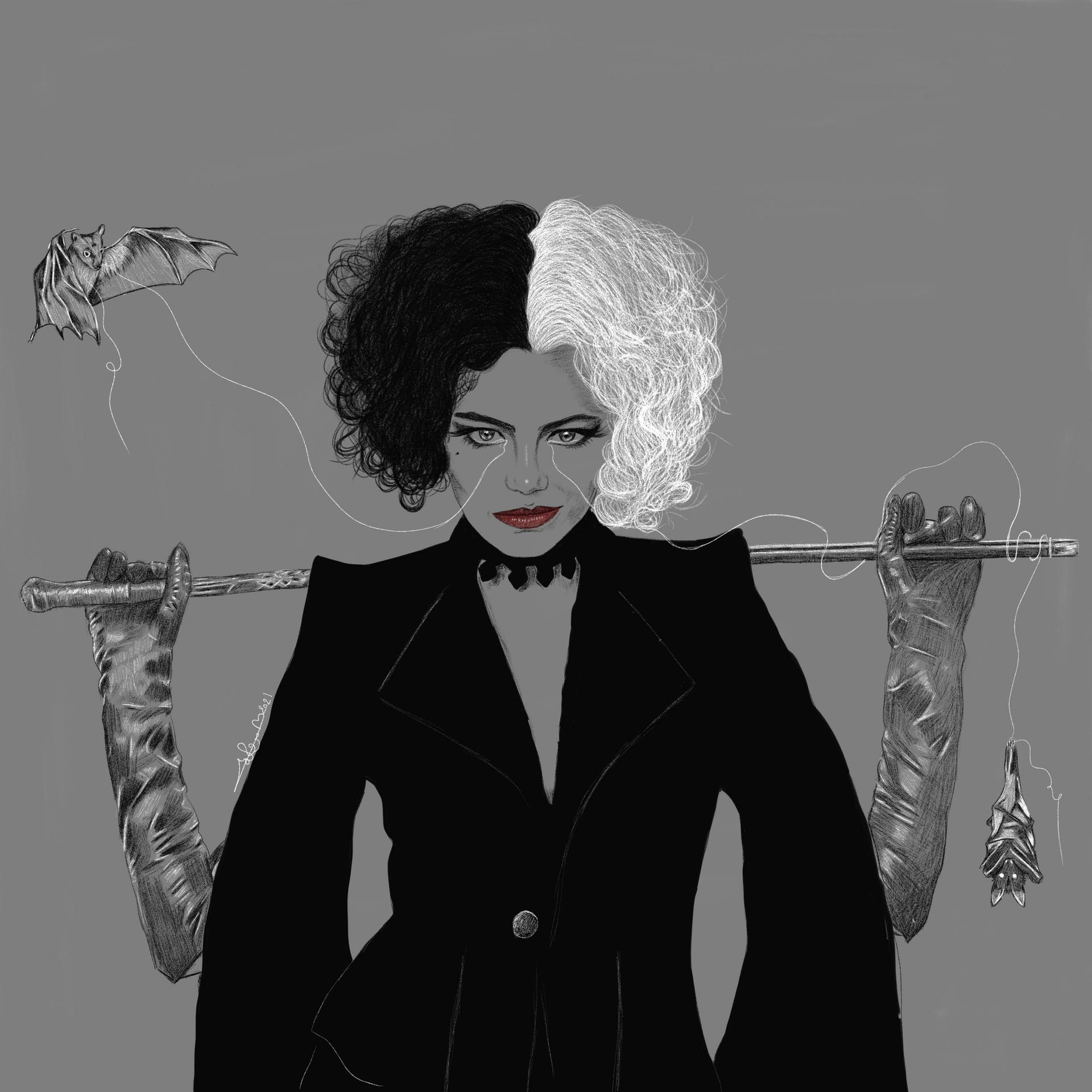 [100+] Cruella Billeder | Wallpapers.com