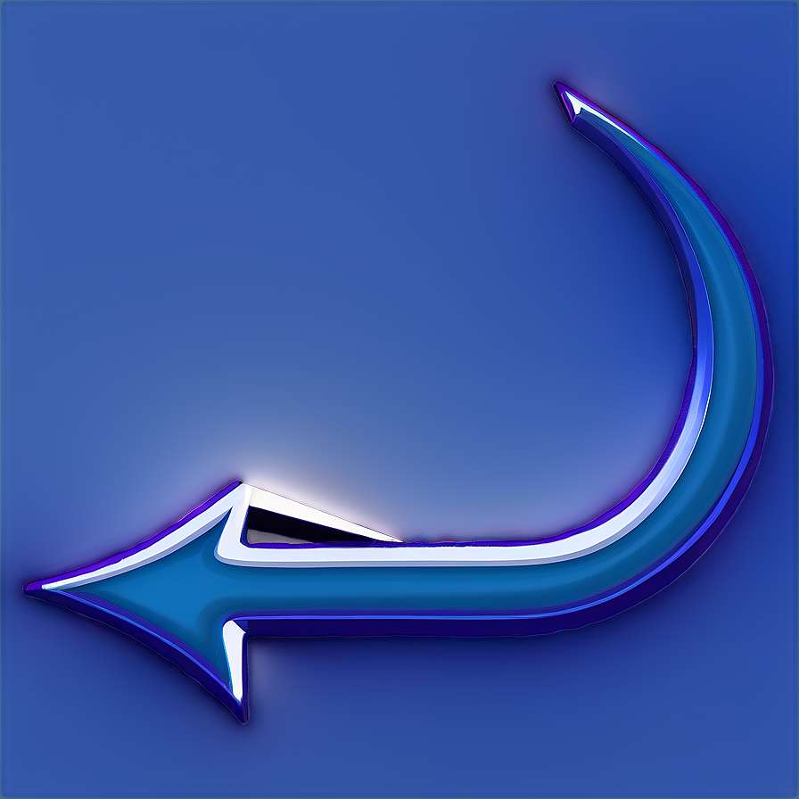 Curly Arrow Wallpaper