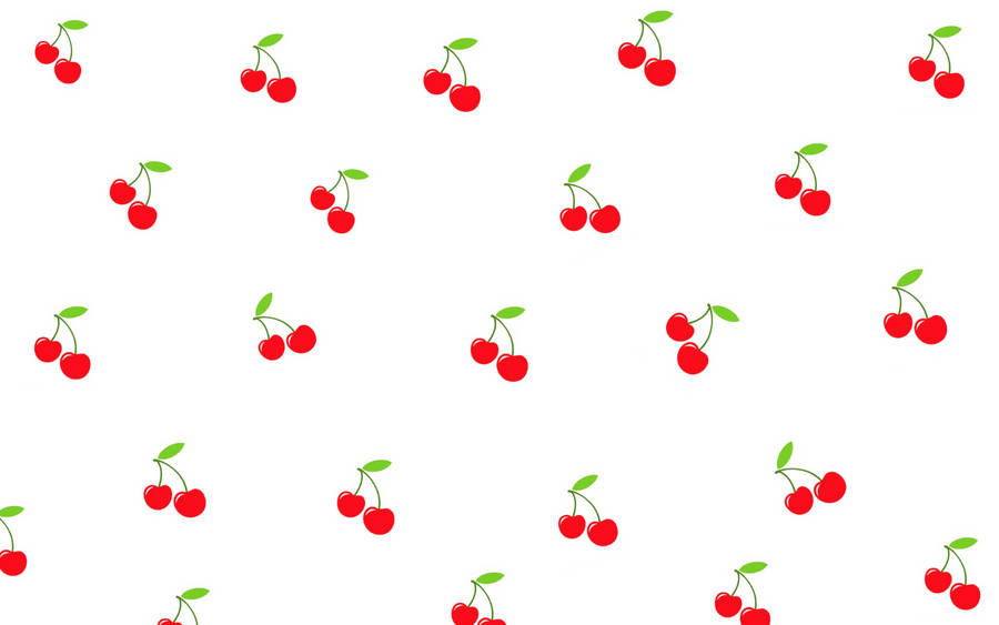 Cute Cherry Aesthetic Wallpaper