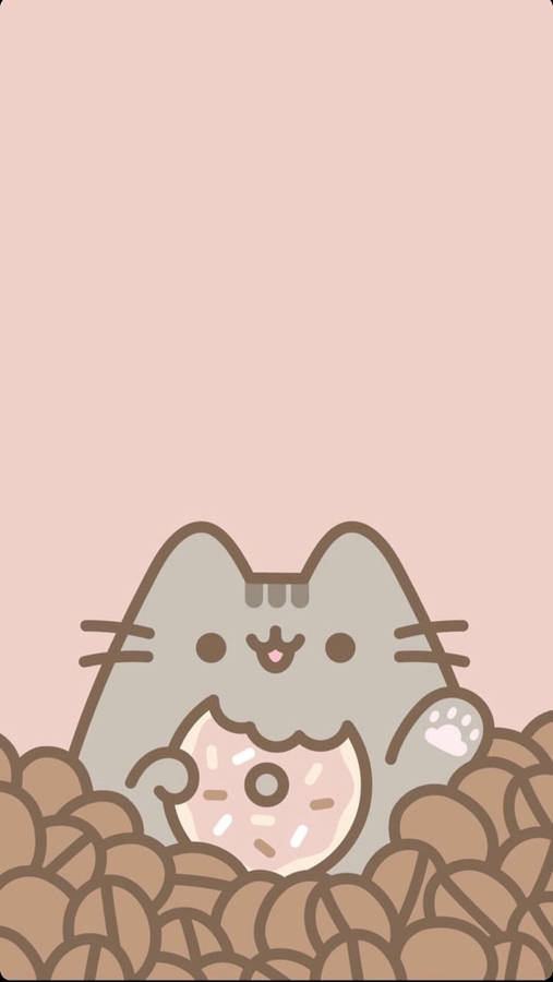 100+] Cute Kawaii Cat Wallpapers | Wallpapers.com
